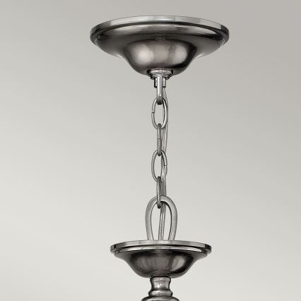 Hinkley - Lustră suspendată SUSSEX 9xE14/40W/230V, crom mat