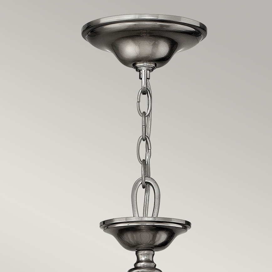 Hinkley - Lustră suspendată SUSSEX 9xE14/40W/230V, crom mat