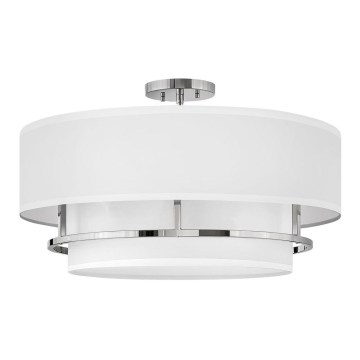 Hinkley - Plafonieră aplicată GRAHAM 4xE14/40W/230V crom lucios
