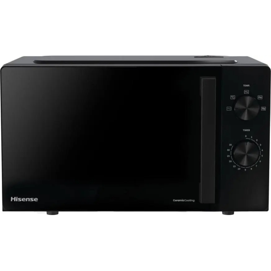 HISENSE H20MOBP1H - Cuptor cu microunde 700 W/230 V, 20 l, negru