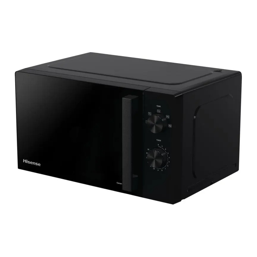 HISENSE H20MOBP1H - Cuptor cu microunde 700 W/230 V, 20 l, negru