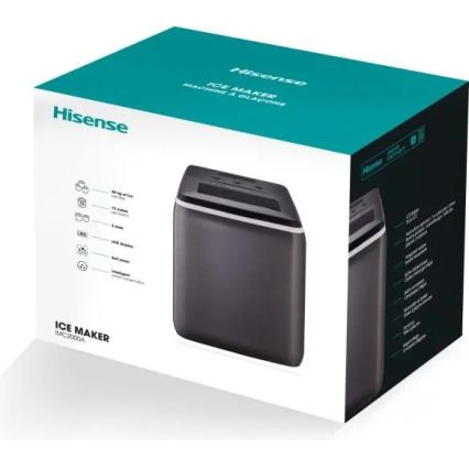 HISENSE IMC2000A - Fabricator de gheață 120W/230V negru