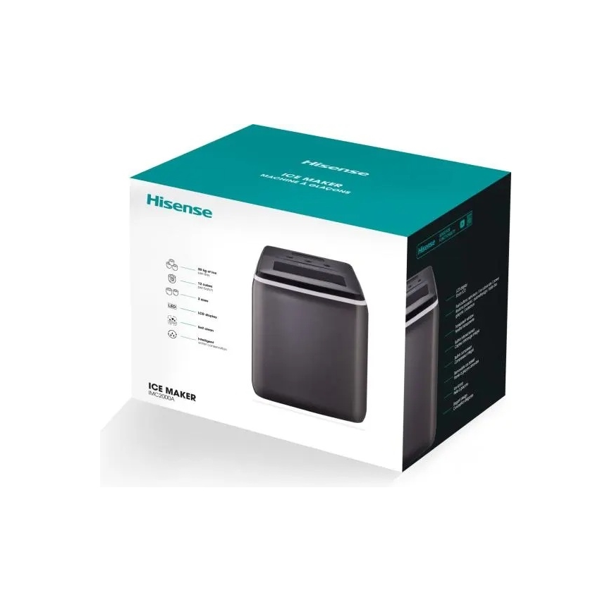 HISENSE IMC2000A - Fabricator de gheață 120W/230V negru