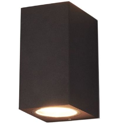 HÖFFTECH - Aplică de perete pentru exterior 2xGU10/35W/230V IP65