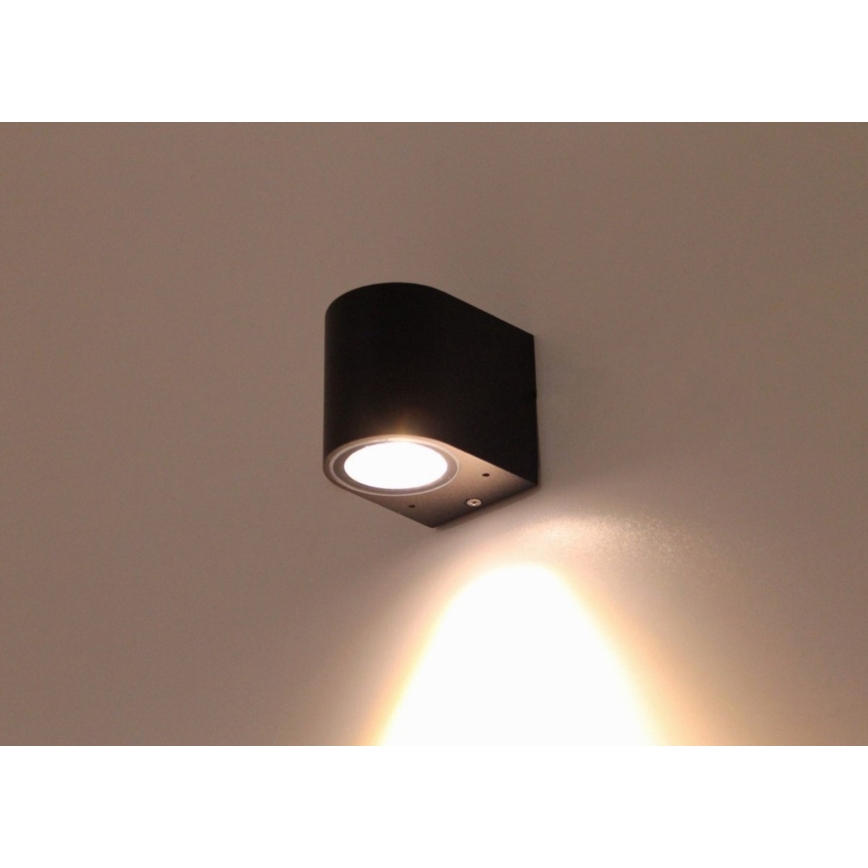 HÖFFTECH - Lampă de perete pentru exterior 1xGU10/35W/230V IP65