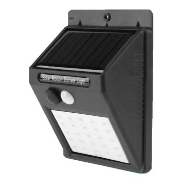 HÖFFTECH - Lampă LED solară de perete cu senzor LED/3,7V 1200 mAh IP65