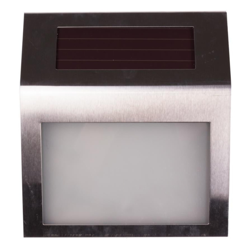 HÖFFTECH - Număr de casă solar iluminat cu LED, 1,2 V, 200 mAh, IP44