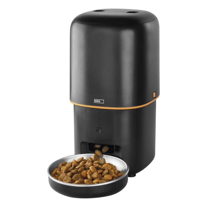 Hrănitor automat 4 l/5V/3xD negru Wi-Fi