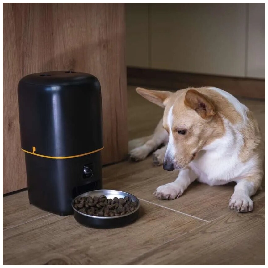 Hrănitor automat cu microfon și cameră 4l/5V/3xD Wi-Fi