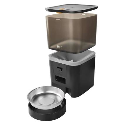 Hrănitor automat cu microfon și cameră 6l/5V/4xAA Wi-Fi