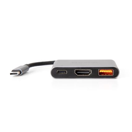 Hub USB 3 în 1 100W HDMI 4K