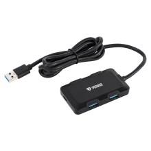 Hub USB 4xUSB 3.0 negru Yenkee
