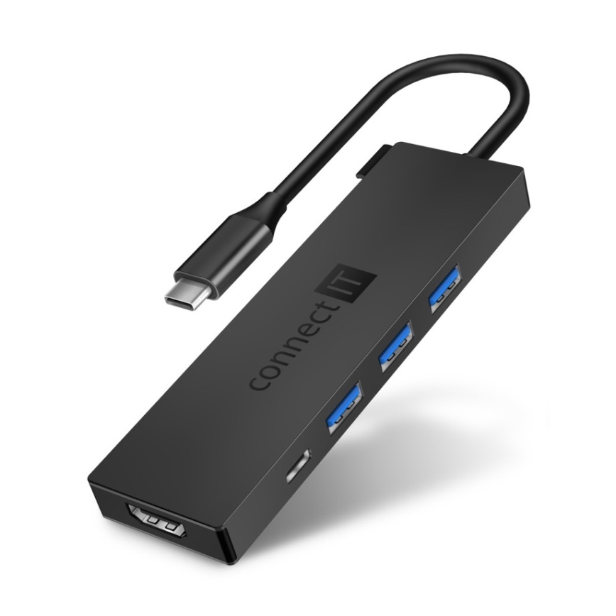 Hub USB-C 5 în 1 CONNECT IT CHU-8010-AN