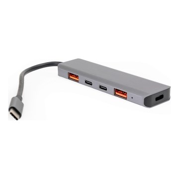 Hub USB-C 5-în-1 cu Power Delivery 100W