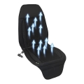 Husă pentru scaun auto cu ventilație 10W/12V negru
