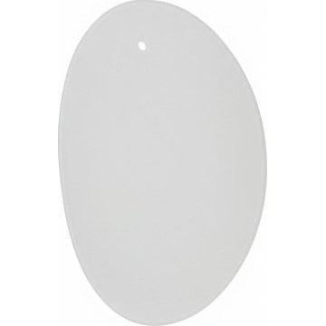 Ideal Lux - Abajur de schimb OVALINO pentru candelabru și plafonieră, alb