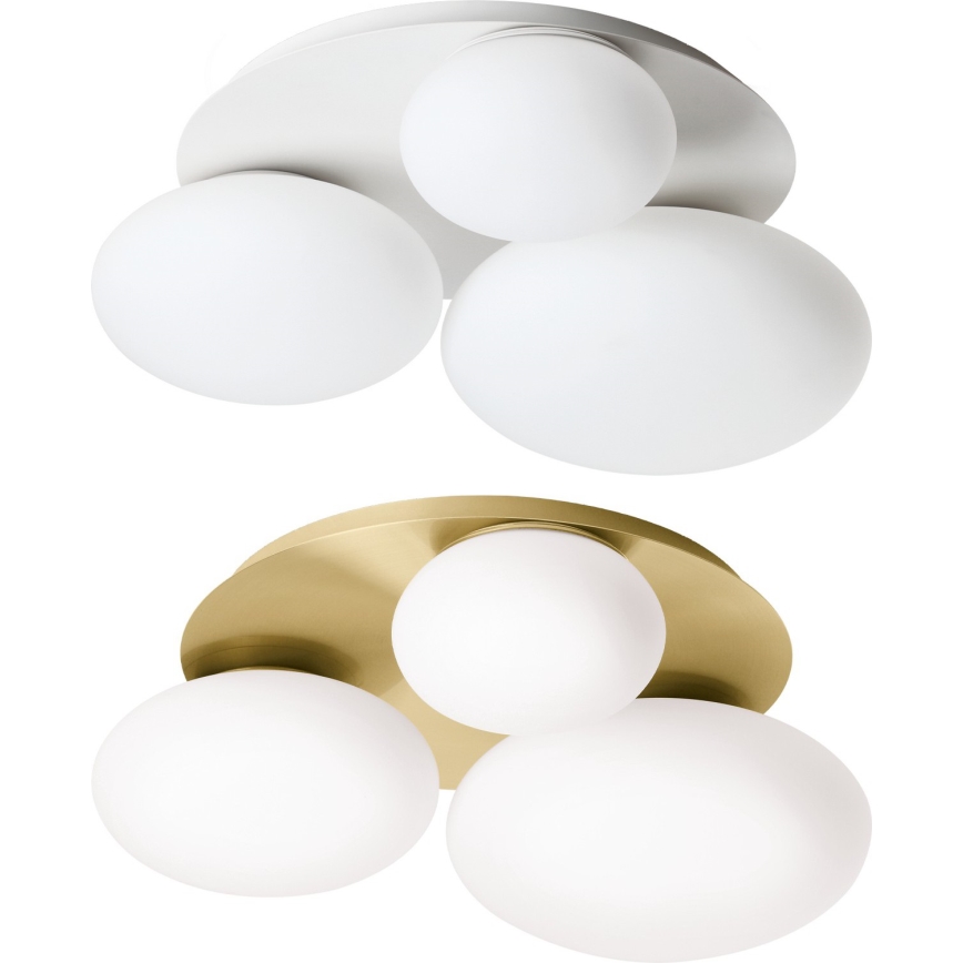 Ideal Lux - Abajur universal de rezervă NINFEA Ø 25 cm, alb