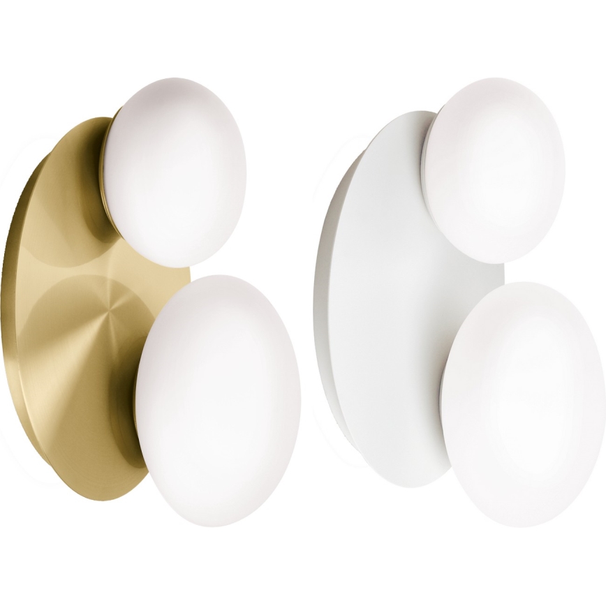 Ideal Lux - Abajur universal de rezervă NINFEA Ø 25 cm, alb