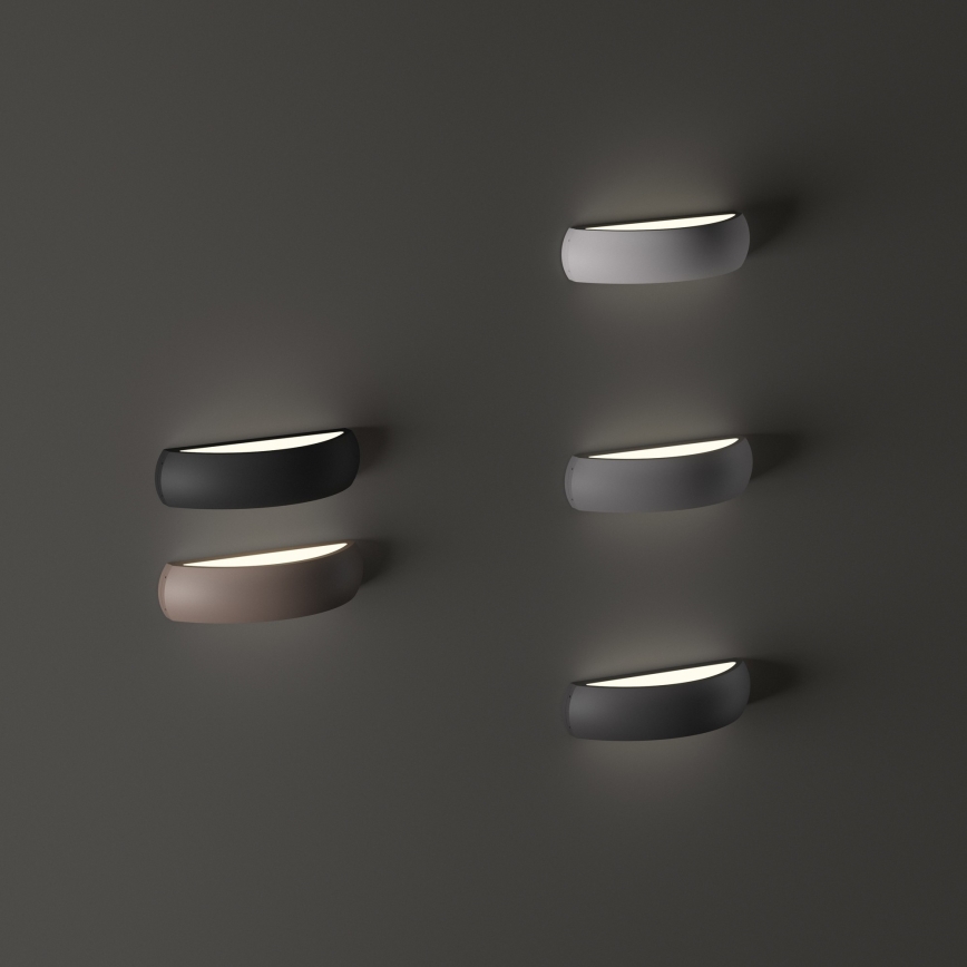 Ideal Lux - Aplica de exterior GIOVE 1xE27/60W/230V IP54 maro