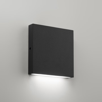 Ideal Lux - Aplică de exterior POST-IT LED/3W/12V CRI 90 neagră