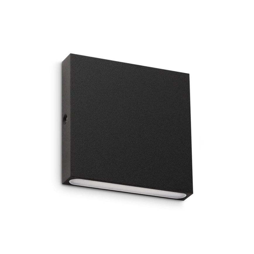 Ideal Lux - Aplică de exterior POST-IT LED/3W/12V CRI 90 neagră