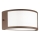 Ideal Lux - Aplică de exterior REX 1xE27/60W/230V IP44 maro