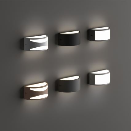 Ideal Lux - Aplică de exterior REX 1xE27/60W/230V IP44 maro