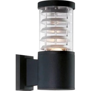 Ideal Lux - Aplica de exterior TRONCO, 1xE27/42W/230V, IP44, neagră