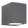 Ideal Lux - Aplica de exterior UP 1xG9/15W/230V IP44 antracit