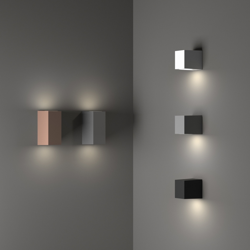 Ideal Lux - Aplica de exterior UP 1xG9/15W/230V IP44 antracit