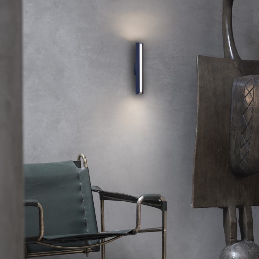 Ideal Lux - Aplica de perete DORICA LED/8,5W/230V CRI 90 albastru