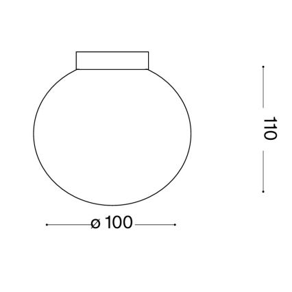 Ideal Lux - Aplica de perete LED MAPA 1xG9/3W/230V, diam. 10 cm, albă