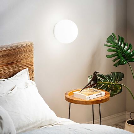 Ideal Lux - Aplica de perete LED MAPA 1xG9/3W/230V Ø 15 cm albă