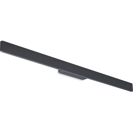 Ideal Lux - Aplica de perete LED de exterior LINEA, 20W, 230V, CRI 90, 104 cm, IP54, antracit