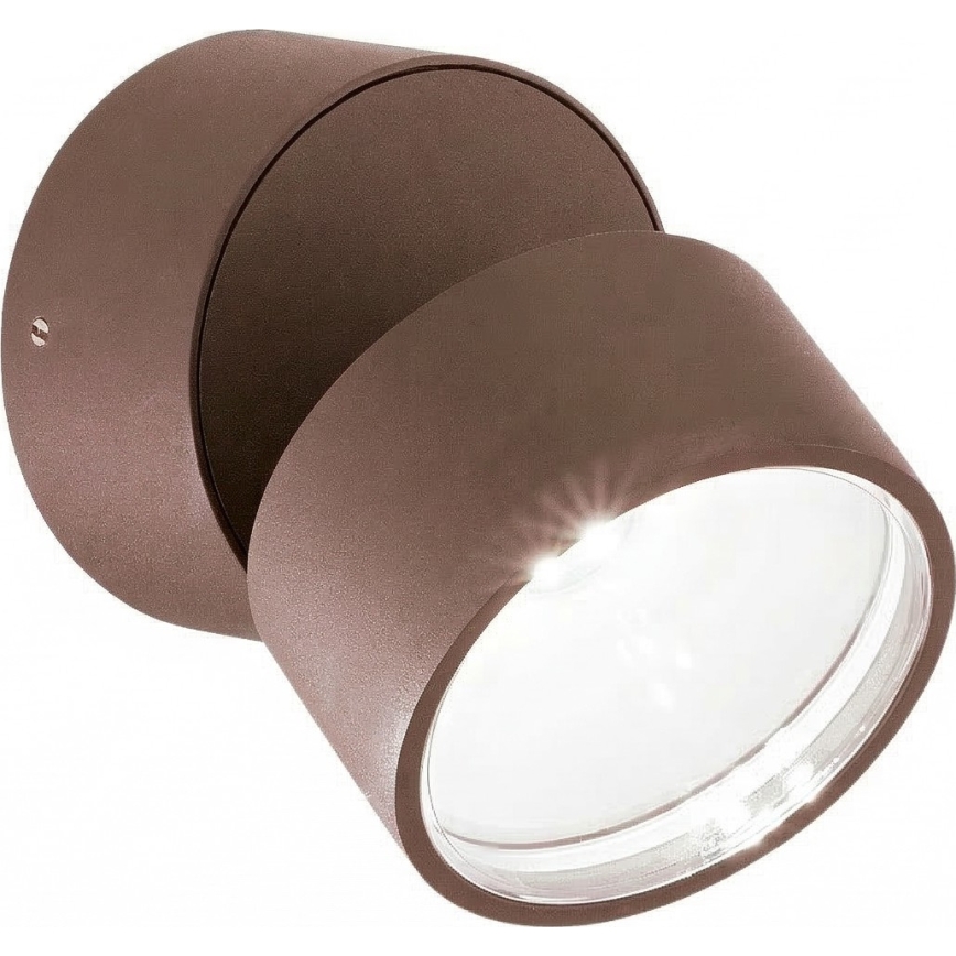 Ideal Lux - Aplica de perete LED pentru exterior OMEGA LED/7W/230V CRI 90 IP54 maro