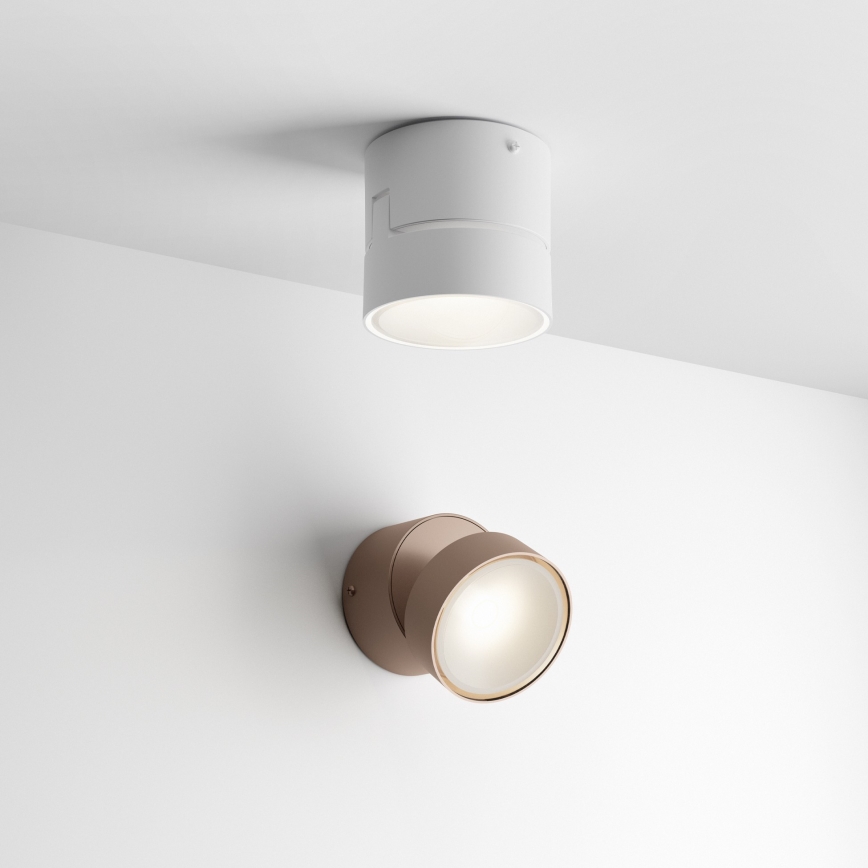 Ideal Lux - Aplica de perete LED pentru exterior OMEGA LED/7W/230V CRI 90 IP54 maro