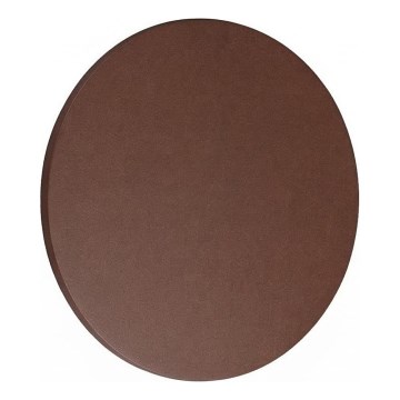 Ideal Lux - Aplică de perete LED pentru exterior PUNTO LED/9W/230V CRI 90 Ø 18 cm IP54 maro