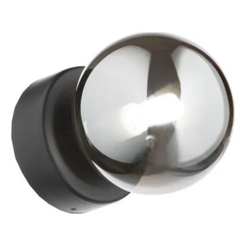 Ideal Lux - Aplică de perete LED PERLAGE 1xG9/3W/230V negru/negru fumuriu
