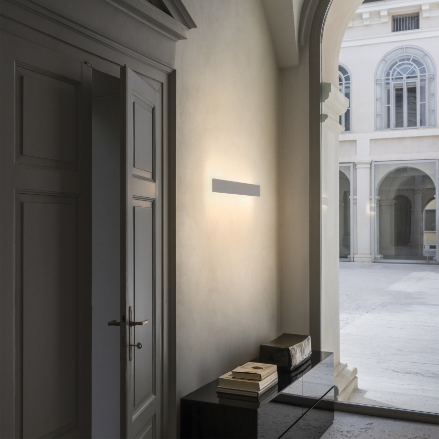 Ideal Lux - Aplica de perete LED ZIG ZAG, 30W, 230V, 75 cm, CRI 90, alb