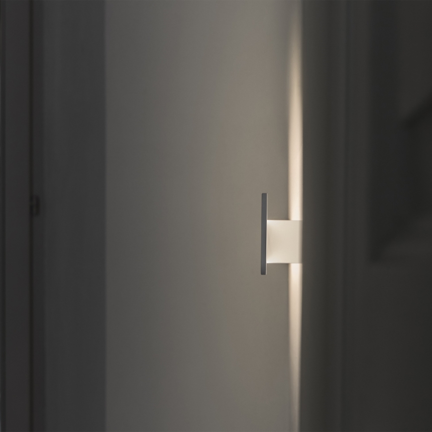 Ideal Lux - Aplica de perete LED ZIG ZAG, 30W, 230V, 75 cm, CRI 90, alb