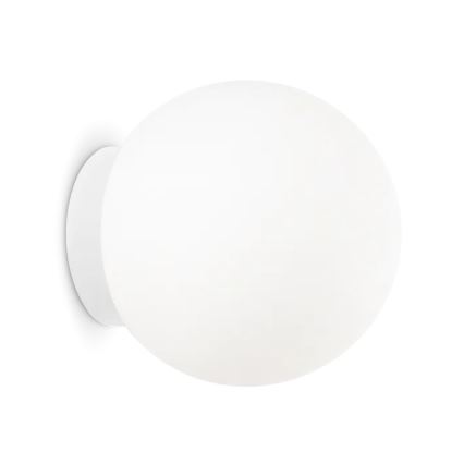 Ideal Lux - Aplica de perete MAPA, 1xE27/42W/230V, Ø 20 cm, albă