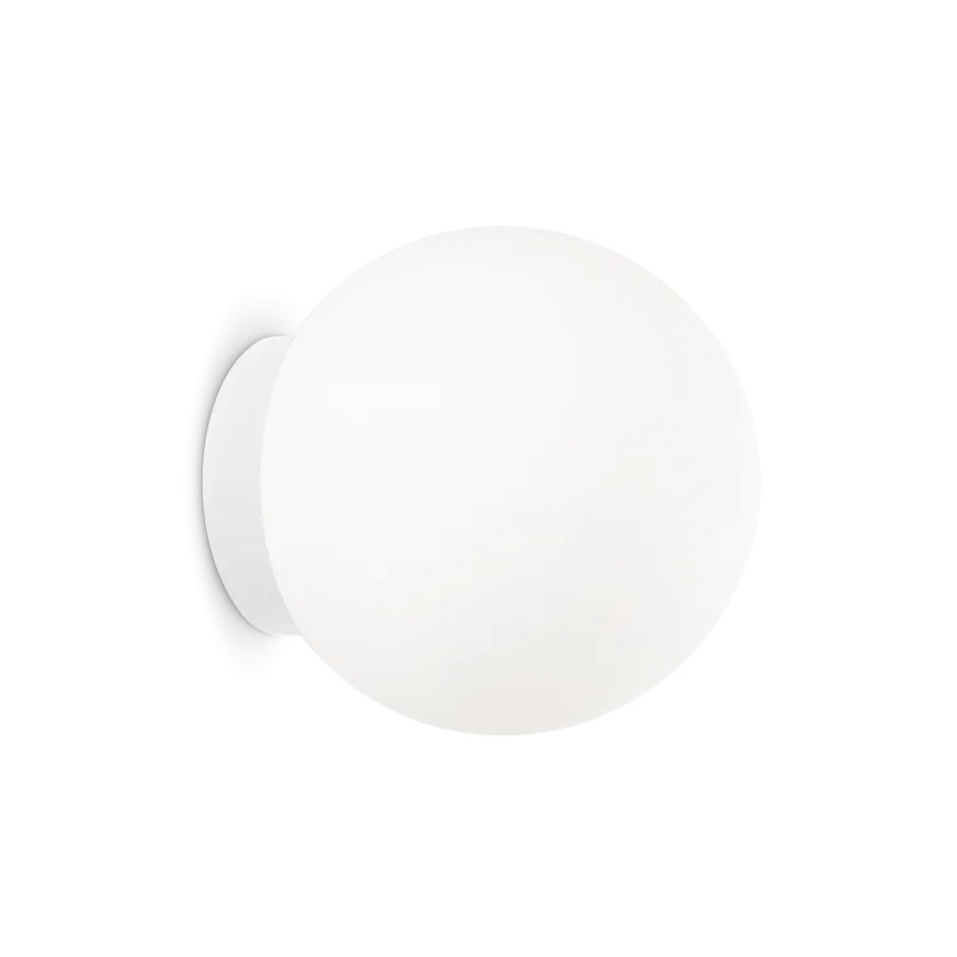 Ideal Lux - Aplica de perete MAPA, 1xE27/42W/230V, Ø 20 cm, albă