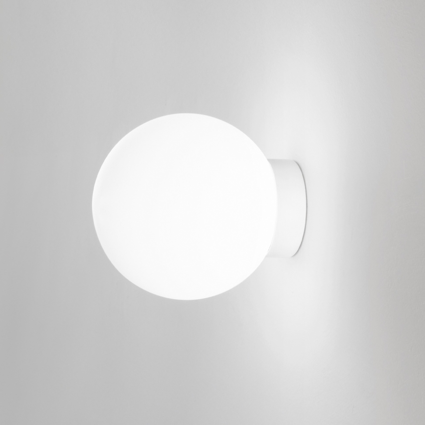 Ideal Lux - Aplica de perete MAPA, 1xE27/42W/230V, Ø 20 cm, albă