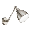 Ideal Lux - Aplica de perete NEWTON 1xE27/42W/230V crom lucios