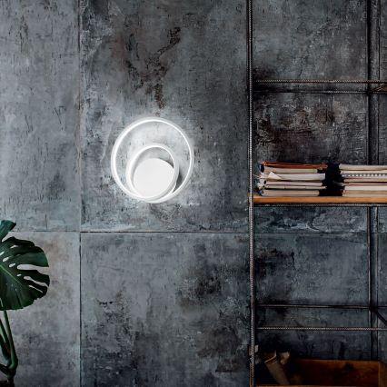 Ideal Lux - Aplică de perete OZ LED dimmabilă, 28W/230V, CRI 90, albă