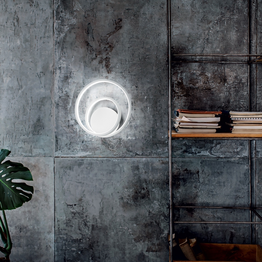 Ideal Lux - Aplică de perete OZ LED dimmabilă, 28W/230V, CRI 90, albă