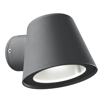 Ideal Lux - Aplica de perete pentru exterior GAS, 1x GU10/28W/230V, IP43, antracit