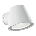 Ideal Lux - Aplica de perete pentru exterior GAS 1xGU10/28W/230V IP43 albă