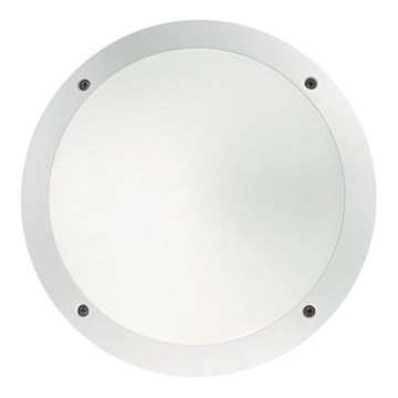 Ideal Lux - Aplica de perete pentru exterior POLAR 1xE27/23W/230V IP66 albă