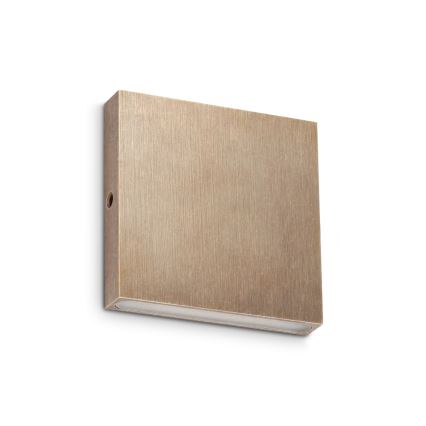 Ideal Lux - Aplica de perete pentru exterior POST-IT, LED/3W/12V, CRI 90, alamă